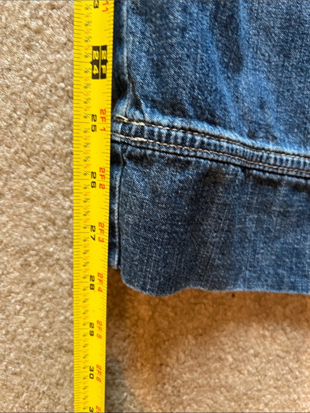 James Perse Denim Cargo Pants Full‑Length Relaxed Fit Drawstring Waist Size 3 - Picture 6 of 16